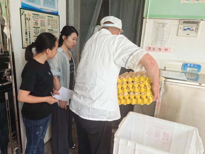 严把食堂验货收货关 筑牢食品安全防线
